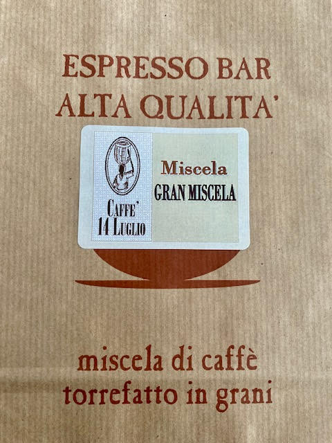 Pack of 1 kg of GRAN MISCELA coffee Arabica and Robusta