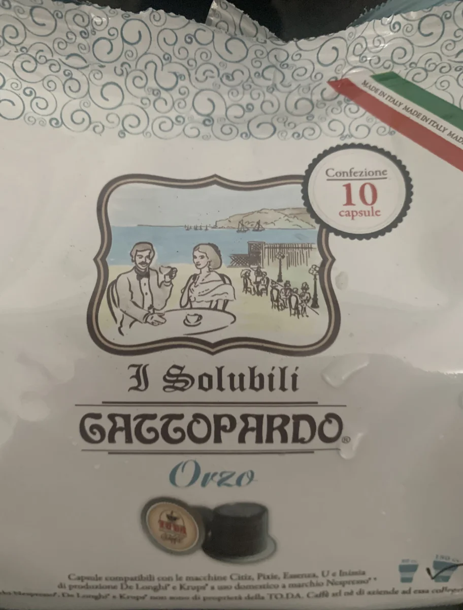 80 Capsule Solubili, al Gusto Orzo, compatibili Nespresso